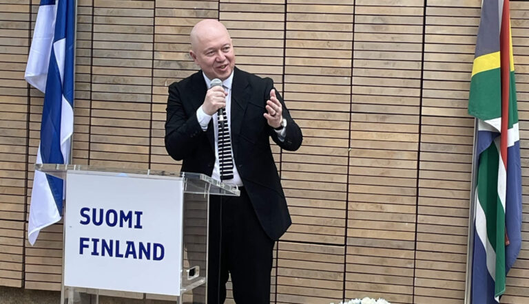 Marko Ahtisaari Speaking at the Freedom Park