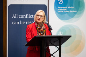 Elizabeth Spehar, UN Assistant Secretary-General for Peacebuilding Support.