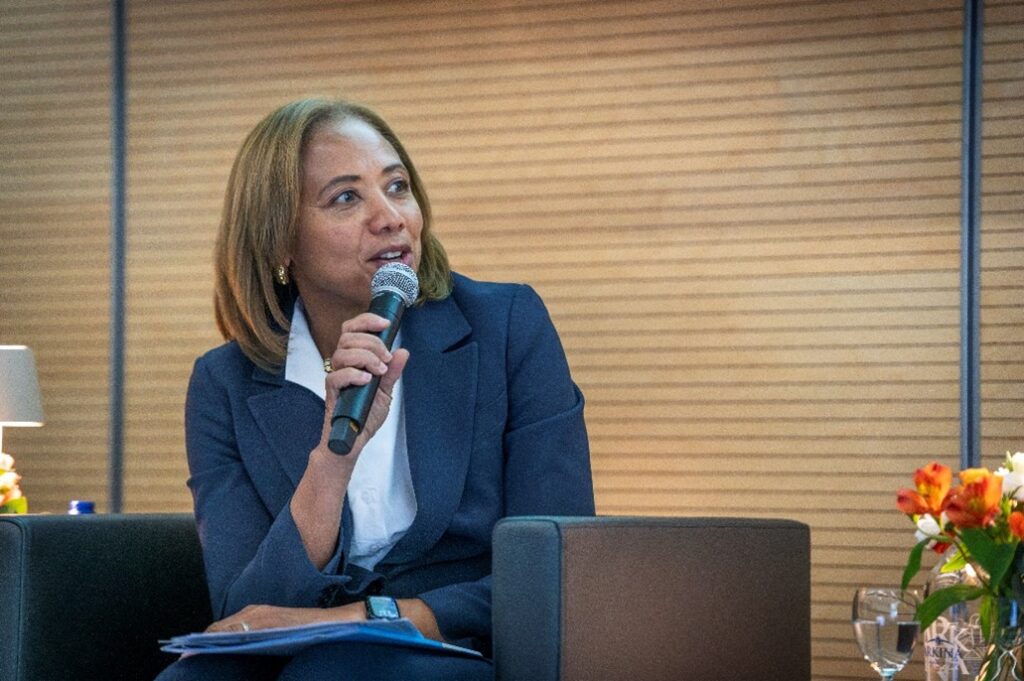 Michelle Gyles-McDonnough speaking