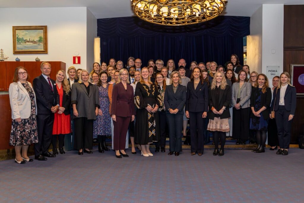 Group of people standing for a group photo
